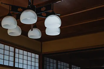 和風の照明